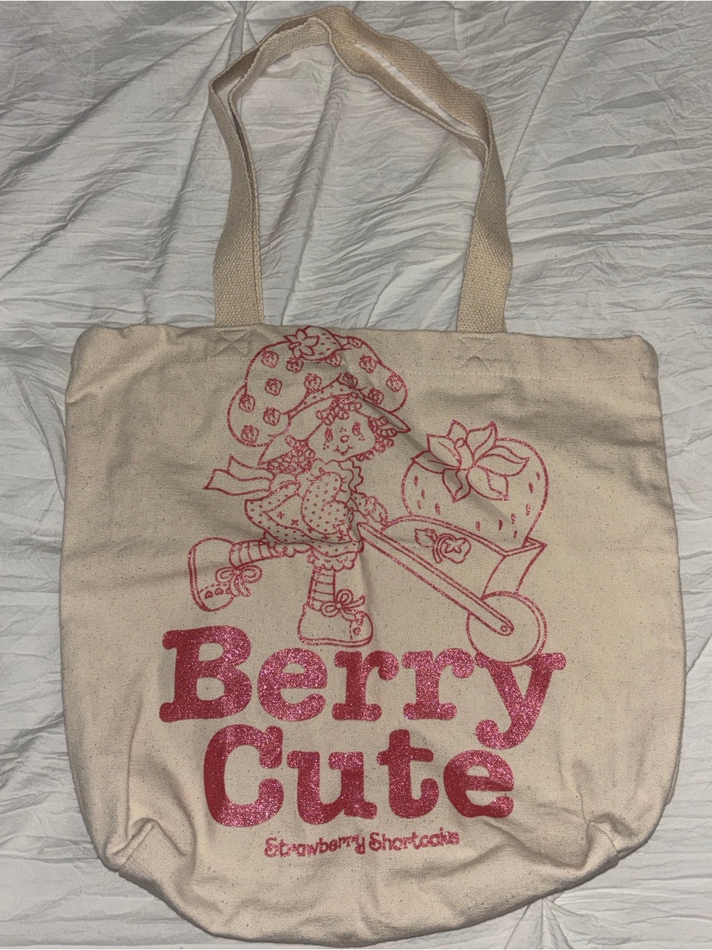 Strawberry Shortcake "Berry Cute" Canvas Tote